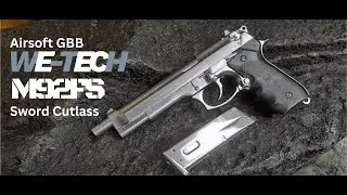Airsoft Gas Blowback WE-Tech Beretta M92FS - Sword Cutlass