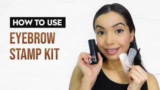 How To Use Eyebrow Stamp | Beginner Friendly | How To