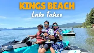 Kings Beach Lake Tahoe Vlog | Jet Ski Adventure, Family Fun & Relaxing Day at North Shore 🌊🚤