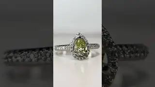Fancy yellow diamond engagement ring 💍💍💍  #engagementring #highendjewelry  #yellowdiamond