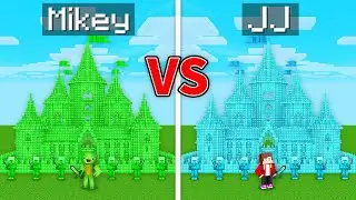 Mikey EMERALD vs JJ DIAMOND Kingdom in Minecraft (Maizen)