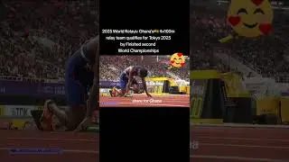 2025 World Relays: Ghana's 4x100m relay team qualifies for Tokyo 2025635World Championships