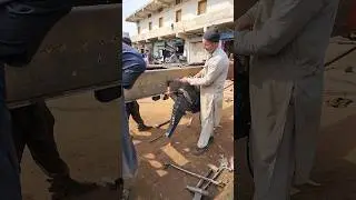 how Truck Chassis Riveting #workshop #skills #handmade #truck #shorts #youtubeshorts