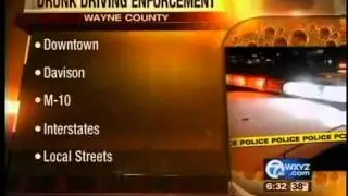 Drunk driving crackdown