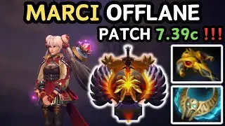🔥 OFFLANE MARCI IS SILENTLY BROKEN 💀 META FLEX BUILD | DOTA 2