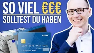 Wie viel Geld solltest du immer auf deinem Konto haben?