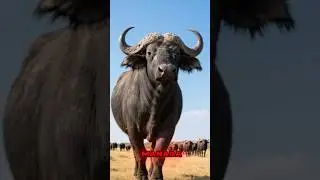 El B&Uacute;FALO que enfrent&oacute; el FUEGO por su MANADA #b&uacute;falos