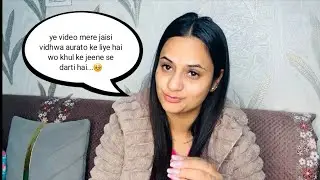 Ye video mere jaisi vidhwa aurato ke liye hai jo khul ke jeene se darti hai...🥺|| #snappygirls 