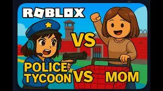 Roblox Police Tycoon CHAOS  Building a Prison With Mum!
