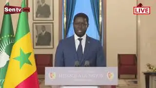 31 D&eacute;cembre 2024 : Message &agrave; la nation de son excellence Bassirou Diomaye Diakhar Faye