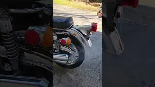 1976 GT550 cold start