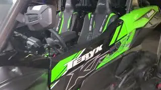 2025 KAWASAKI KRX 1000 PART 2 OF ACCESSORIES INSTALLED.