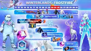 Winterland Free Magic Cube 😱 Winterland 2025 Free Rewards-🥶🔥| Ff Winterland Event Winter Event 2025