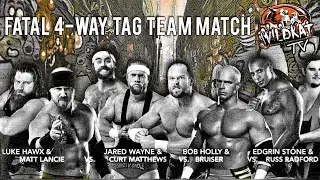 The Handouts vs Pump Patrol vs Luke Hawx & Matt Lancie vs Hardcore Holly & Bruiser