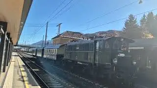Abfahrt des Sonder-Leerpersonenzug 16775 am 28.10.2025 in Arnoldstein