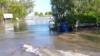 Flooding in Key Largo, FL