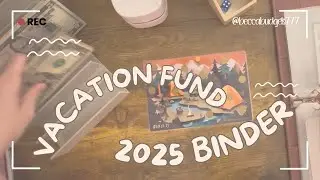 VACATION BINDER  || 2025 CHALLENGES || JUDY UPDATE...LOL!  YOU'RE GONNA LOVE THIS!!!