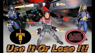 GIJoe Classified Iron Grenadiers Cobra Metal-Head Review! USE IT OR LOSE IT!