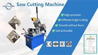 Saw Cutting Machine:Multi Angle Cutting！Burr-free Edges！