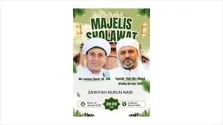 🔴Live Streaming Majelis Shalawat Dan Suhbah Zawiyah Nurun Nabi
