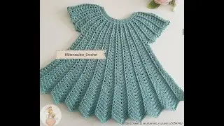 Crochet Patterns| free |crochet baby dress| 3735