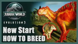 How to Breed Dinosaurs in JWE3 🧬 | Jurassic World Evolution 3 Breeding Guide! Campaign!  - 1JMGames