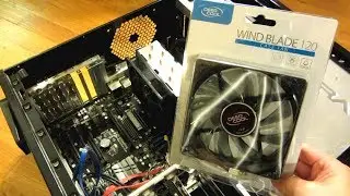 Deep Cool 120mm $6 Case Fan 1300 RPM Hydro Bearing