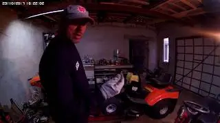 husqvarna CTH 151 pęknięty karter silnika KOHLER COURAGE 15HP