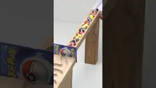 Marble Run ASMR: HABA Wave Slope, Colorful Plastic Marbles #shorts #marblerun