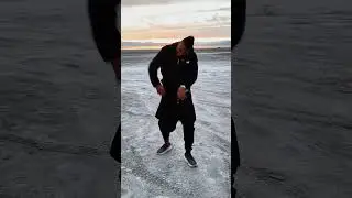 Crumping out at Bombay Beach 🕺🏾 #cali #bombay #crump #dancemachine #drone