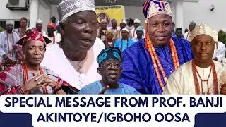 IGBOHO FREEDOM: PROF. BANJI AKINTOYE'S SPECIAL MESSAGE TO ALL YORUBAS/IGBOHO OOSHA