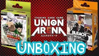UNBOXING the Union Arena Super Pre-release Starter Decks
