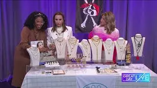 Great Day Live Tampa Bay features Mannaz Designs jewelry on their Shop Local segment.