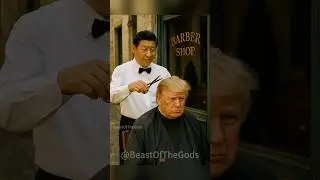 Xi Gives Trump a Haircut Gone Wrong! 💈🤣