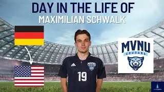 Day in the Life of ... Maximilian Schwalk - NAIA College Soccer Player - Fußballstipendium USA