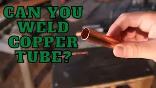 Can You Weld Copper Pipe? / Welding Copper Pipe With Oxy/Fuel.