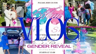 My sister&rsquo;s gender reveal || Pink or Blue?? LET&rsquo;S FIND OUT! 💗💙 #vlog #genderreveal 