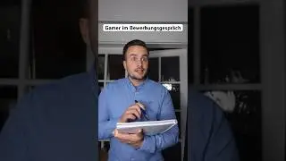 GAMER IM BEWERBUNGSGESPR&Auml;CH
