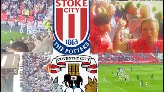 Stoke City 1 V 0 Coventry City Good First Match Of Season Good Goal From L.Baker
