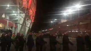 Torcida do inter faz protesto ap&oacute;s derrota pro Goi&aacute;s no BEIRA-RIO (27/11/2019)