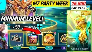 LAST CHANCE!! GET MAX EXP FOR GRANGER M7 PRIME SKIN (AUTO LVL.75) IN PARTY WEEK EVENT! - MLBB
