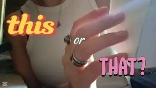 ASMR casero 🎧 QUÉ PREFIERES? (tapping, visuales, sonidos de agua, mouth sounds)