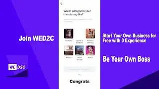 How to Start Your Own Business for Free with WED2C   APP Tutorial