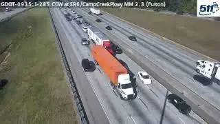 Georgia: Typical Distracted Driving Crash