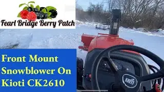 QUICK Kioti CK2610 Front Mount Snowblower snapshot