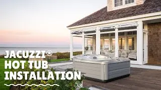 Watch the Time-Lapse of a Jacuzzi Hot Tub Installation