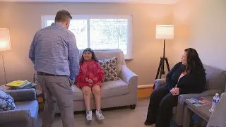 Basketball star, young girl raise awareness about common speech problem