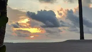 Two minute sunset at beach. Sea view and sunset view #nature #meditation #relaxing #new #sunset #sea