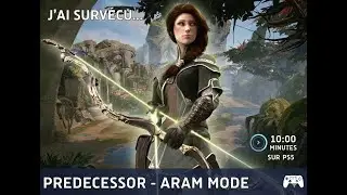 🏹 J'ai SURV&Eacute;CU 10 MINUTES sur Predecessor (PS5) avec SPARROW en ARAM ! 🤯