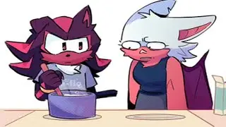 🧀Проблема с макаронами с сыром🧀 (Озвучка комикса про Соника) #sonicthehedgehog #shadowthehedgehog